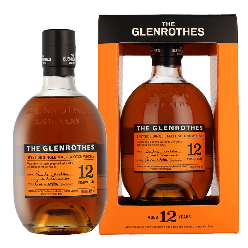 Foto van The glenrothes 12 years 70cl whisky