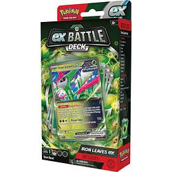 Foto van Pokémon tcg ex battle deck iron leaves