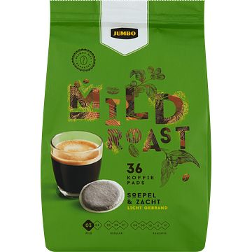 Foto van Jumbo mild roast koffiepads 36 stuks