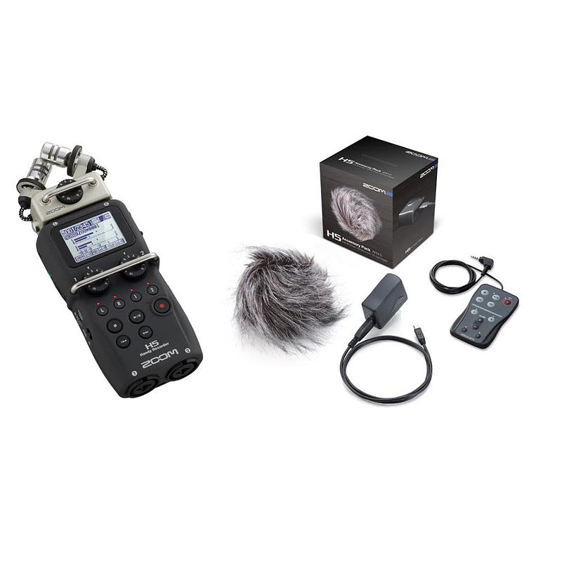 Foto van Zoom h5 audiorecorder + aph-5 accessoirepakket