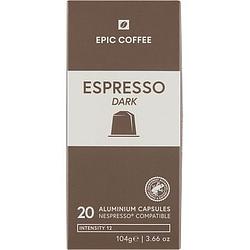 Foto van Epic coffee caps espresso dark 20st bij jumbo
