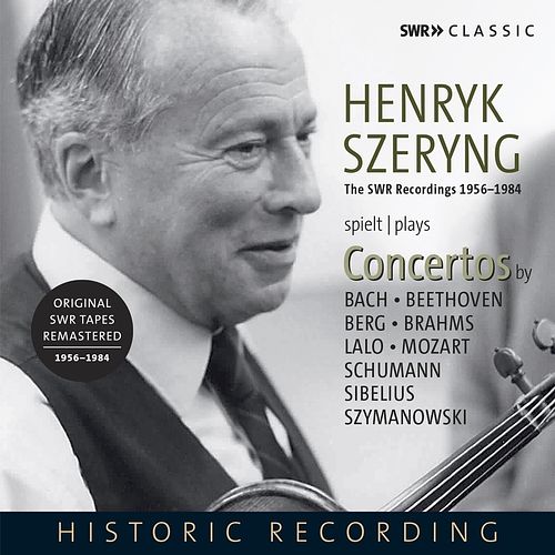 Foto van Henryk szeryng plays violin concertos - cd (0747313909285)