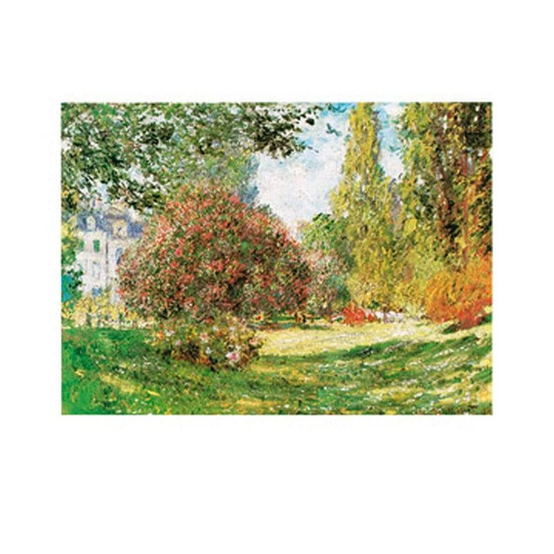 Foto van Claude monet - il parco monceau kunstdruk 80x60cm