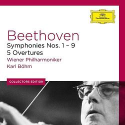 Foto van Beethoven: symphonies nos.1 - 9; 5 overtures - cd (0028947919490)