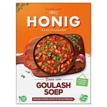 Foto van Honig maaltijdmix voor maaltijdsoep goulash 66g bij jumbo