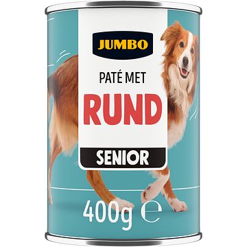 Foto van Jumbo pate met rund senior 400g