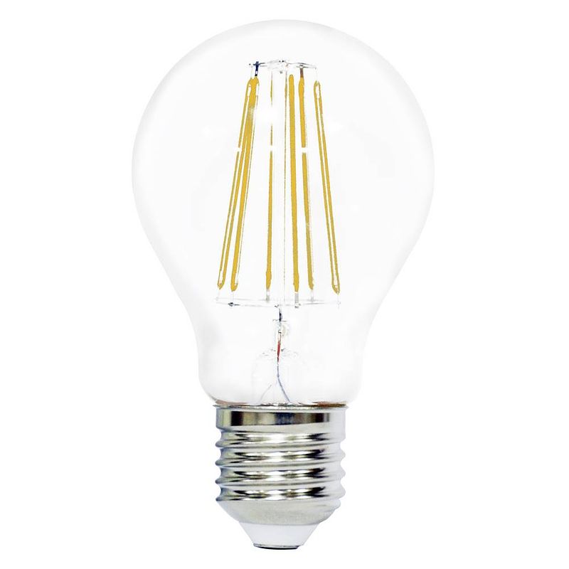 Foto van Lightme lm85343 led-lamp energielabel e (a - g) e27 peer 7 w = 60 w neutraalwit (ø x l) 60 mm x 104 mm niet dimbaar, filament / retro-led 1 stuk(s)