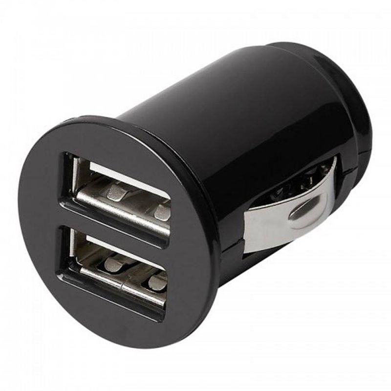 Foto van Proplus autolader usb dubbel 12/24 volt 3,1 ampère zwart