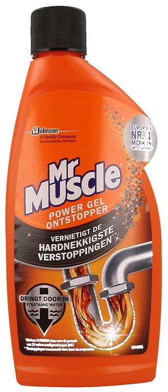 Foto van Mr muscle power gel ontstopper 500ml bij jumbo