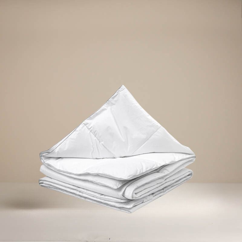 Foto van Zomerdekbed percale katoen zomer - 140x200 cm (eenpersoons) - primaviera deluxe - 150 gram per m² - dekbed-discounter.nl