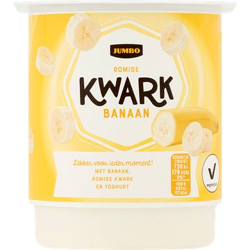 Foto van Jumbo romige kwark banaan 450g