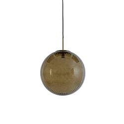 Foto van Light & living - hanglamp magdala - 40x40x40 - bruin