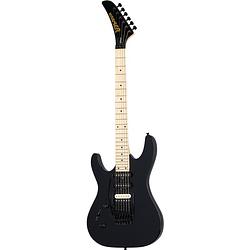 Foto van Kramer guitars modern collection striker hss lh ebony linkshandige elektrische gitaar