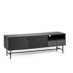 Foto van Furntastik madalena tv-unit, 150 cm, zwart