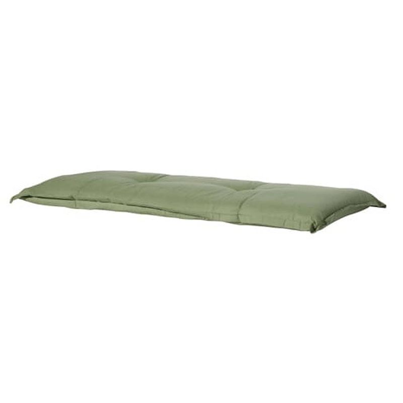 Foto van Madison - bankkussen basic green - 120x48 - groen