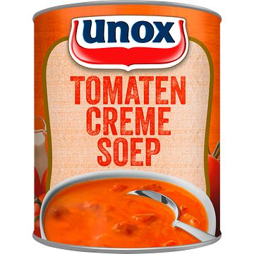 Foto van Unox soep in blik stevige tomaten cremesoep 800ml bij jumbo