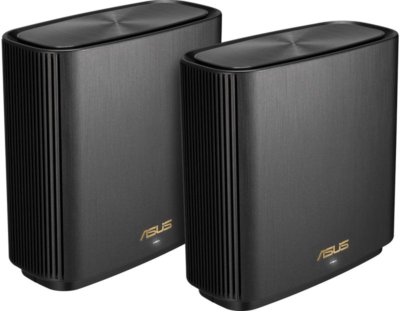 Foto van Asus zenwifi ax xt8 mesh wifi 6 (2-pack zwart)