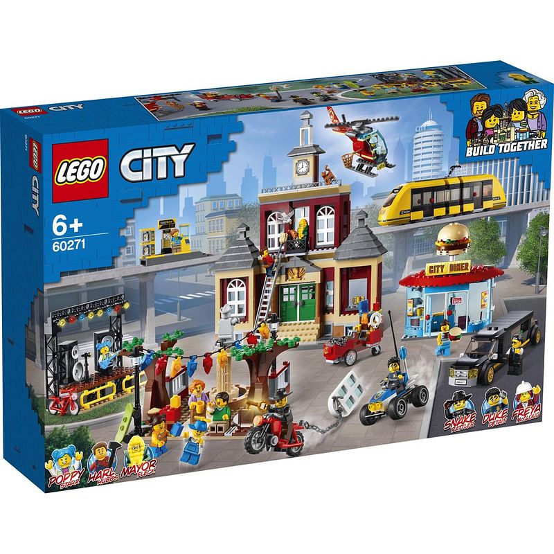 Foto van Lego city - marktplein - 60271