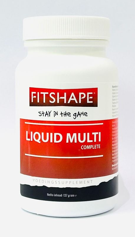 Foto van Fitshape liquid multi complete capsules