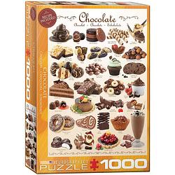 Foto van Eurographics puzzel chocolate - 1000 stukjes