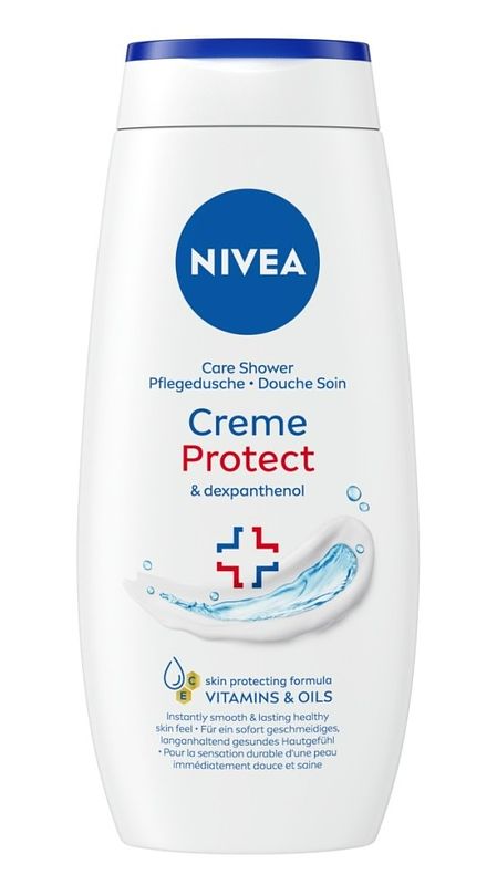 Foto van Nivea care shower creme protect & dexpanthenol 250ml bij jumbo