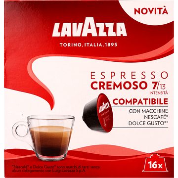 Foto van Lavazza dolce gusto capsules espresso cremoso 16 stuks bij jumbo