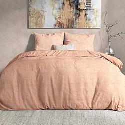 Foto van Dreamhouse bedding leo flanel - roze dekbedovertrek lits-jumeaux (240 x 200/220 cm + 2 kussenslopen) dekbedovertrek