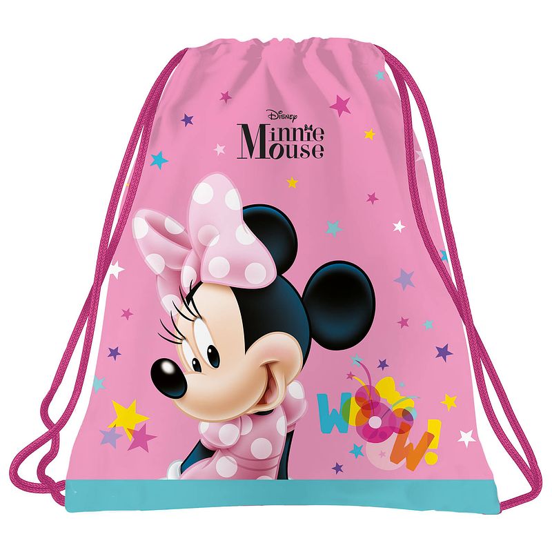 Foto van Disney minnie mouse gymbag wow - 41 x 35 cm - polyester