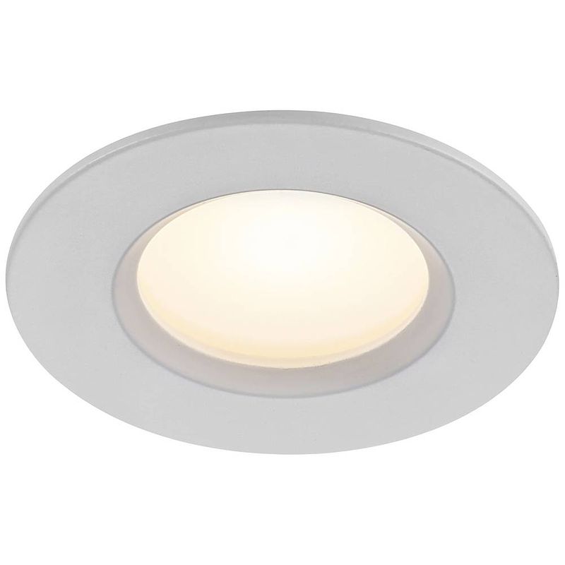 Foto van Nordlux 49570101 tiaki 2700/4000k led-inbouwlamp energielabel: f (a - g) led led 8.6 w wit