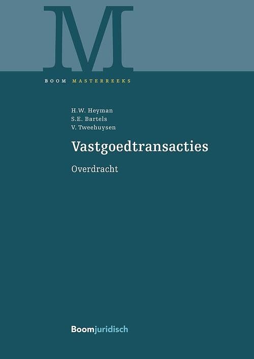 Foto van Vastgoedtransacties - h.w. heyman, steven bartels, valerie tweehuyzen - ebook (9789460942341)