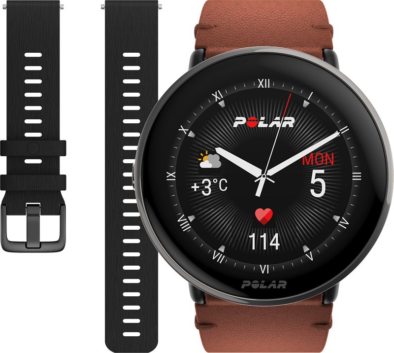 Foto van Polar ignite 3 titanium/bruin