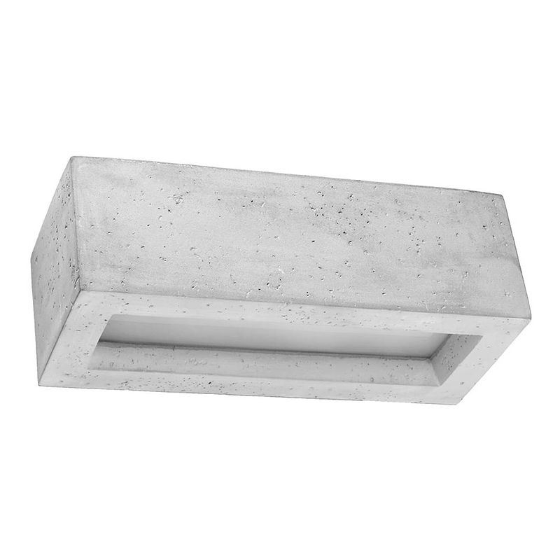 Foto van Sollux wandlamp vega 30 beton