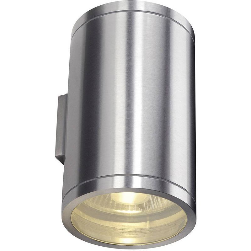 Foto van Slv slv 1000334 led-buitenlamp (wand) aluminium (geborsteld)