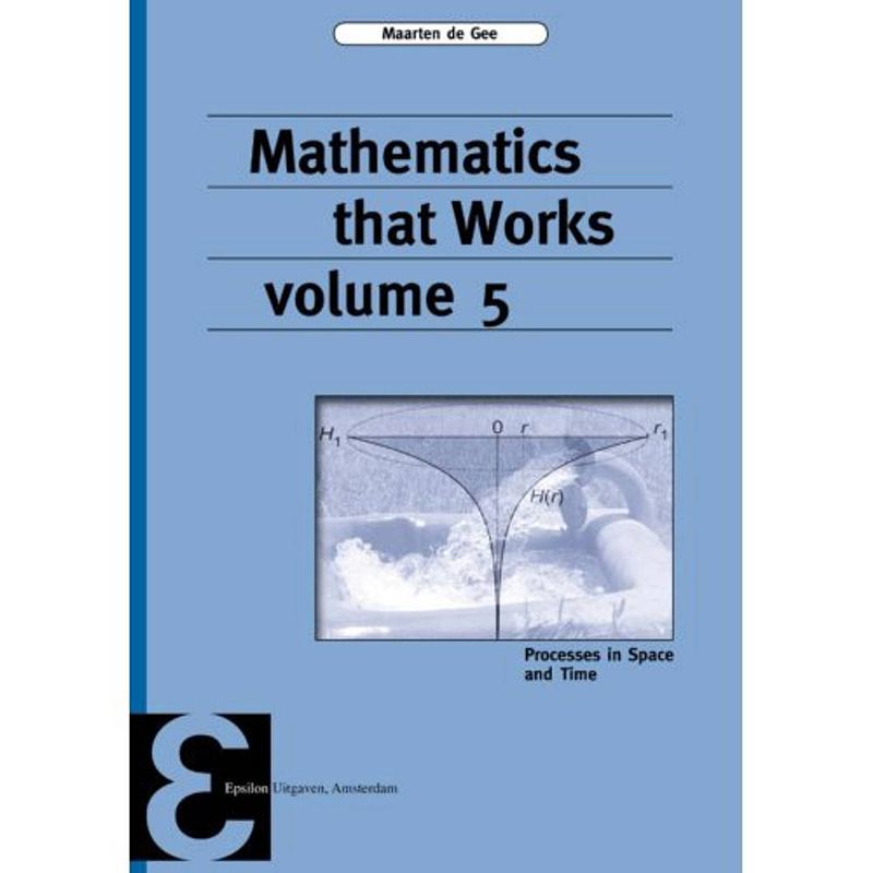 Foto van Mathematics that works / 5 - epsilon uitgaven