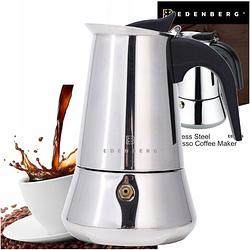 Foto van Edënbërg percolator - koffiemaker 6 kops - espresso maker 300 ml