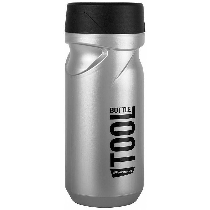 Foto van Polisport gereedschapsbidon 600 ml zilver