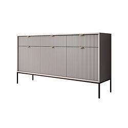 Foto van Meubella dressoir navil - grijs - 154 cm