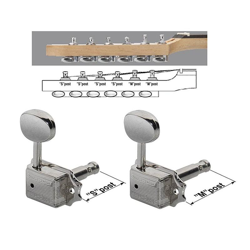 Foto van Wilkinson 162-nl-4s2m stemmechanieken ez lok staggered 6l nikkel