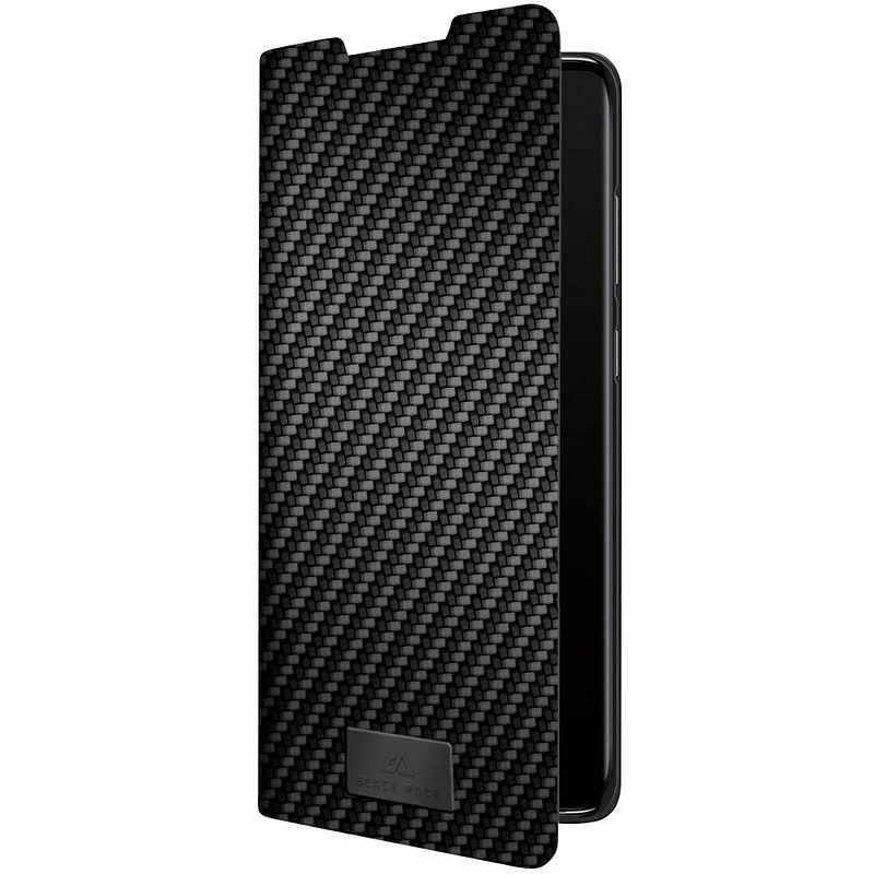 Foto van Black rock flex carbon booklet samsung galaxy s20+ zwart