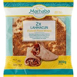 Foto van Marhaba lahmacun turkish pizza wraps 2 x 150g bij jumbo