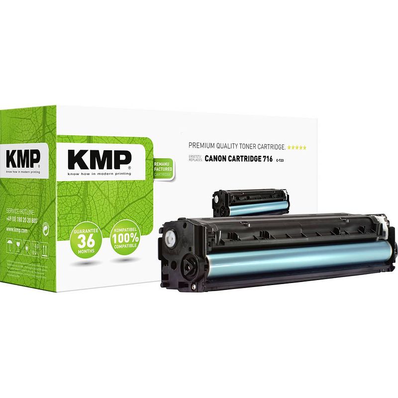 Foto van Kmp toner vervangt canon 716 zwart 2300 bladzijden c-t23