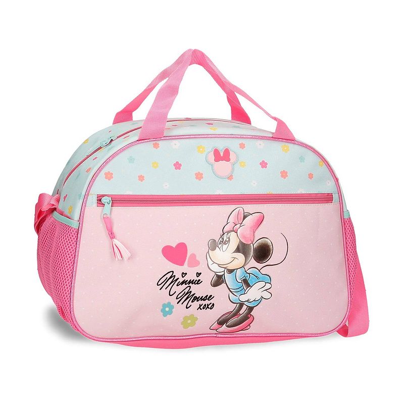 Foto van Disney minnie mouse meisjes sporttas weekendtas roze