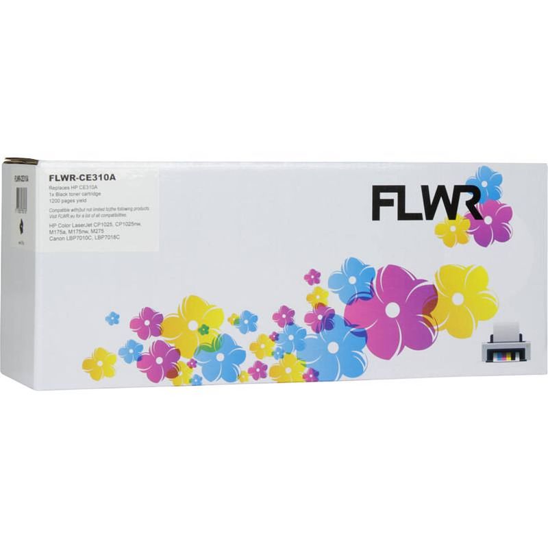 Foto van Flwr hp 126a zwart toner