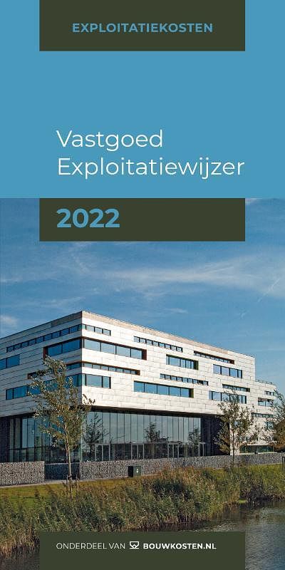 Foto van Vastgoed exploitatiewijzer 2022 - igg bouweconomie - paperback (9789083155357)