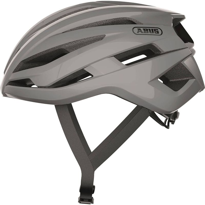 Foto van Abus helm stormchaser race grey m 54-58cm