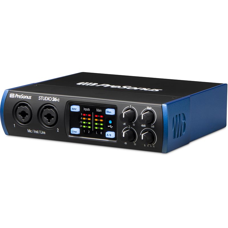 Foto van Presonus studio 26c usb-c audio interface