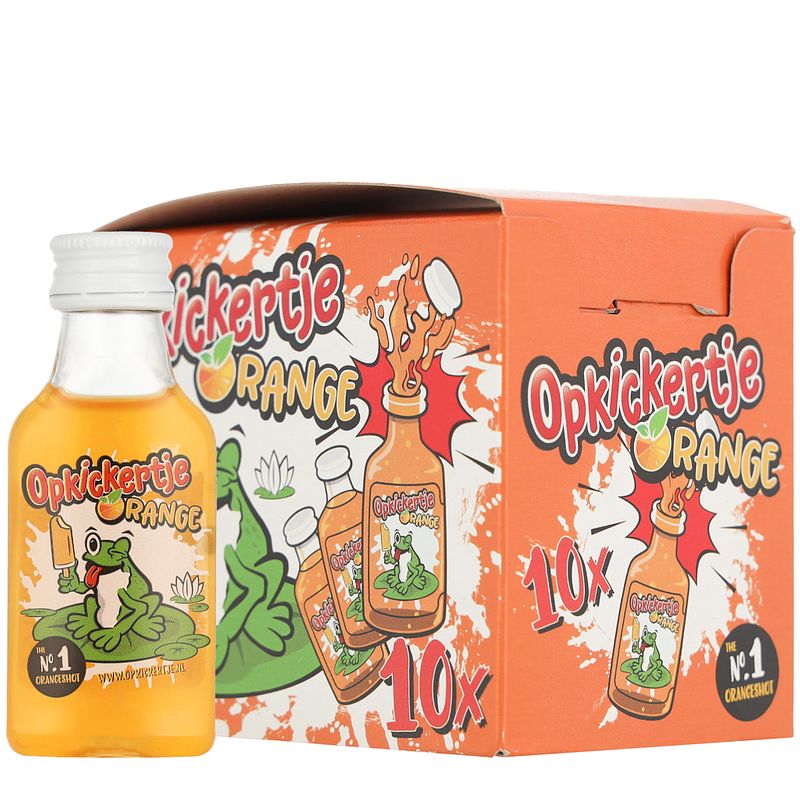 Foto van Opkickertje orange 10 x 2cl premix cocktails