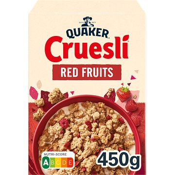 Foto van Quaker cruesli rood fruit 450gr bij jumbo