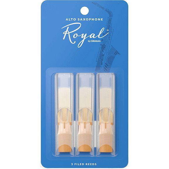 Foto van D'saddario woodwinds rjb0315 royal reeds 1.5 rieten voor altsaxofoon (3 stuks)