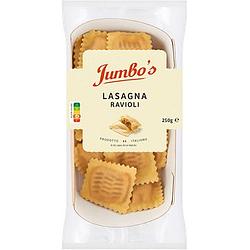 Foto van Jumbo'ss lasagna ravioli 250 g aanbieding bij jumbo | 25% korting